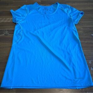 Patagonia Blue Short Sleeve T-Shirt Active Common Threads M Tee
